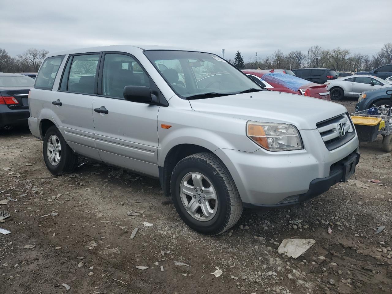 5FNYF18197B013698 2007 Honda Pilot Lx