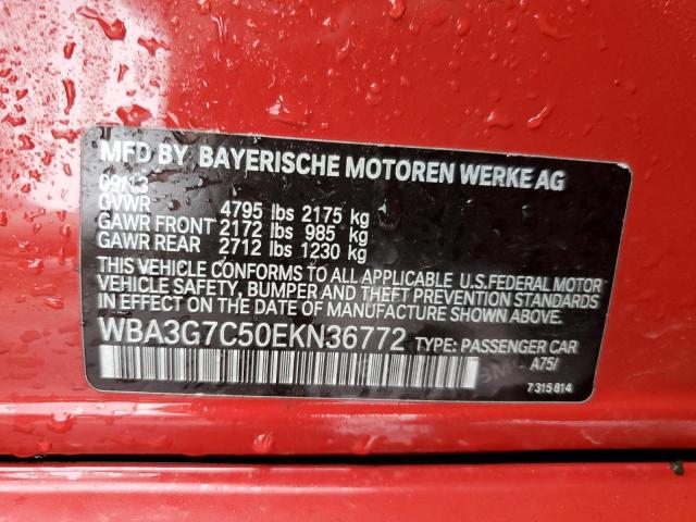 2014 BMW 328 Xi VIN: WBA3G7C50EKN36772 Lot: 51417244