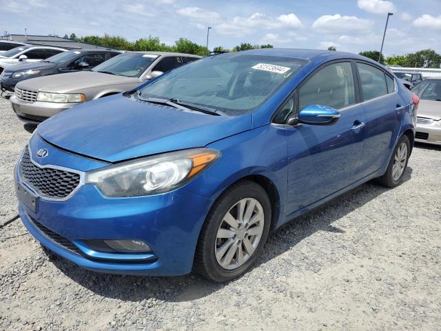 Lot #2537894216 2014 KIA FORTE EX salvage car