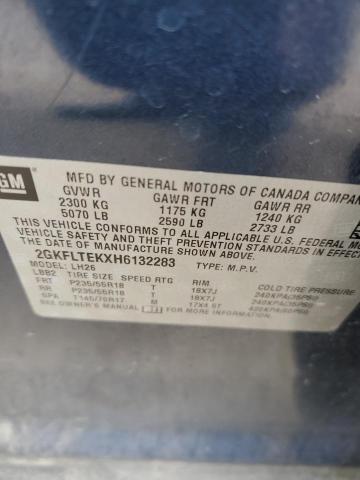 2017 GMC Terrain Sle VIN: 2GKFLTEKXH6132283 Lot: 51716074