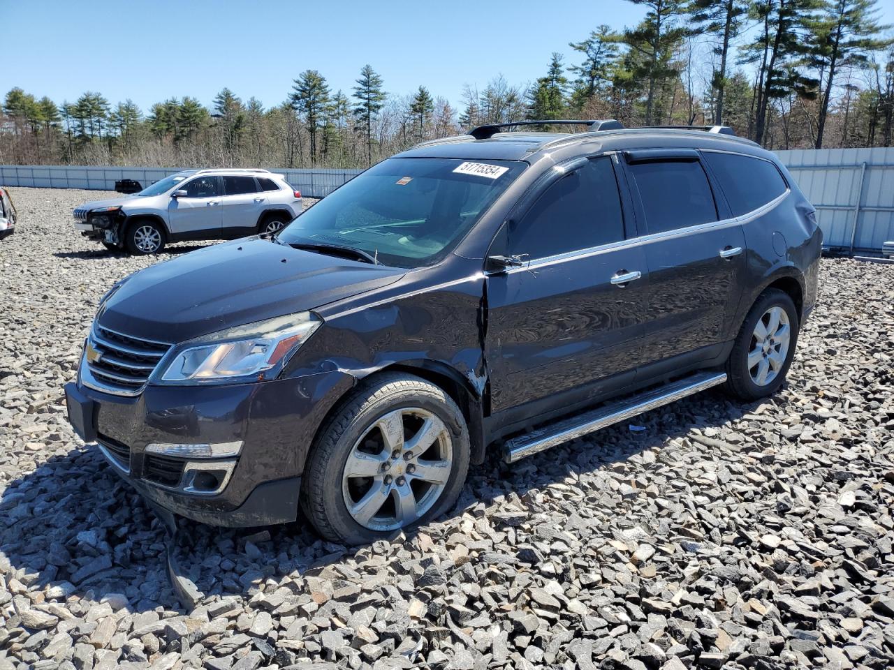 Lot #2836150502 2016 CHEVROLET TRAVERSE L