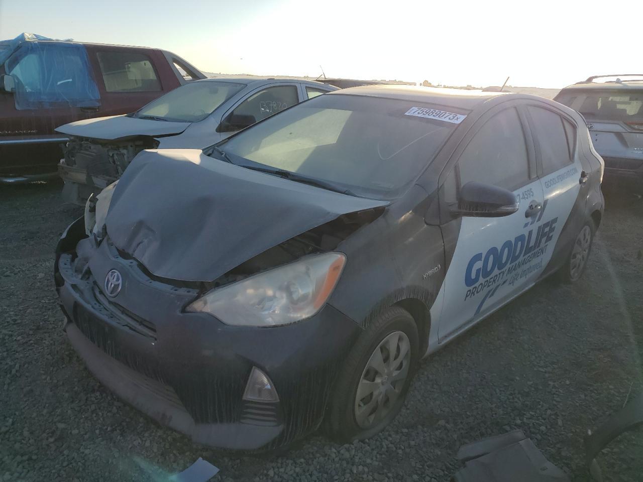 JTDKDTB36D1056367 2013 Toyota Prius C