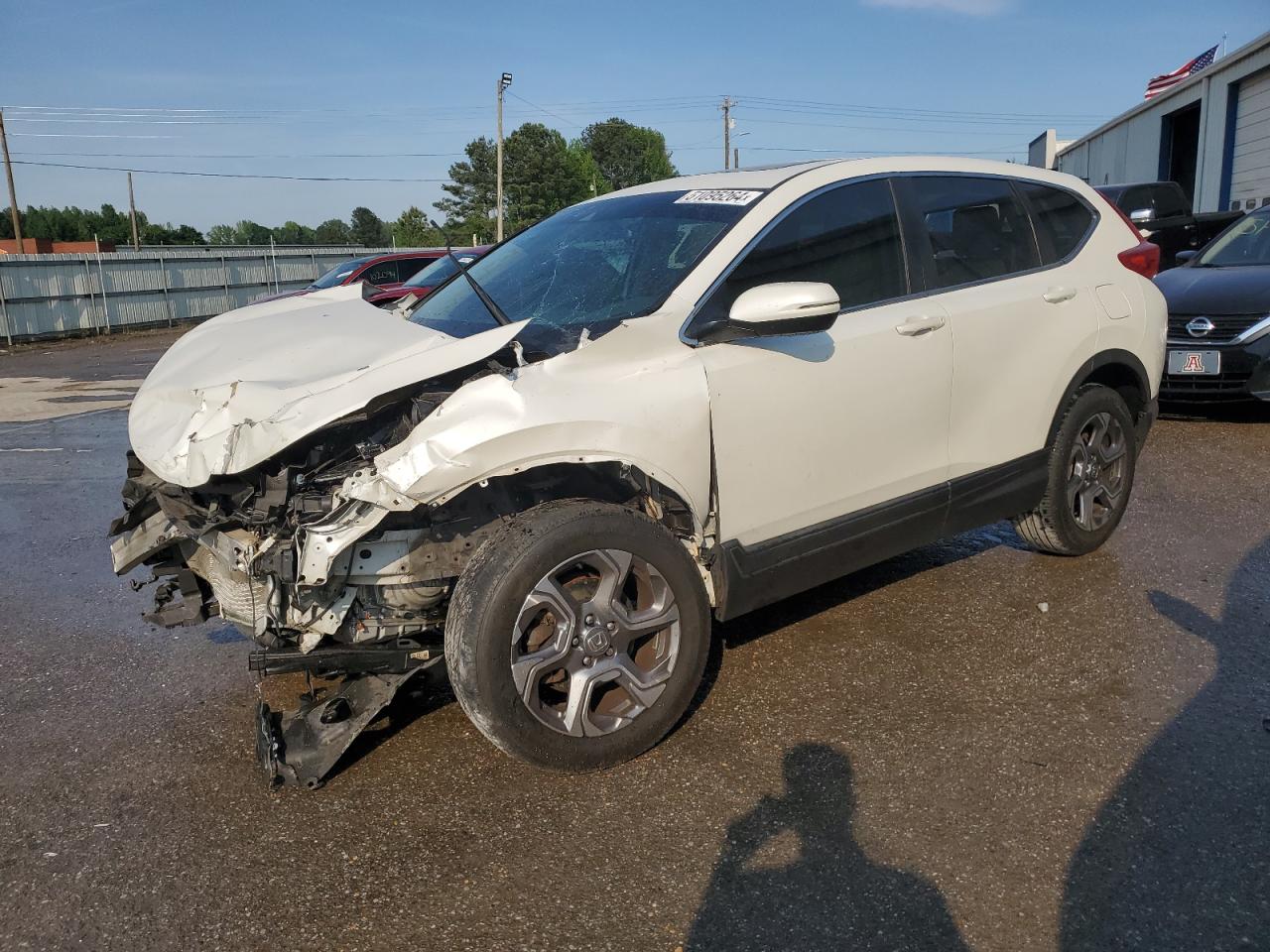 2017 Honda Cr-V Ex vin: 5J6RW2H55HL063729