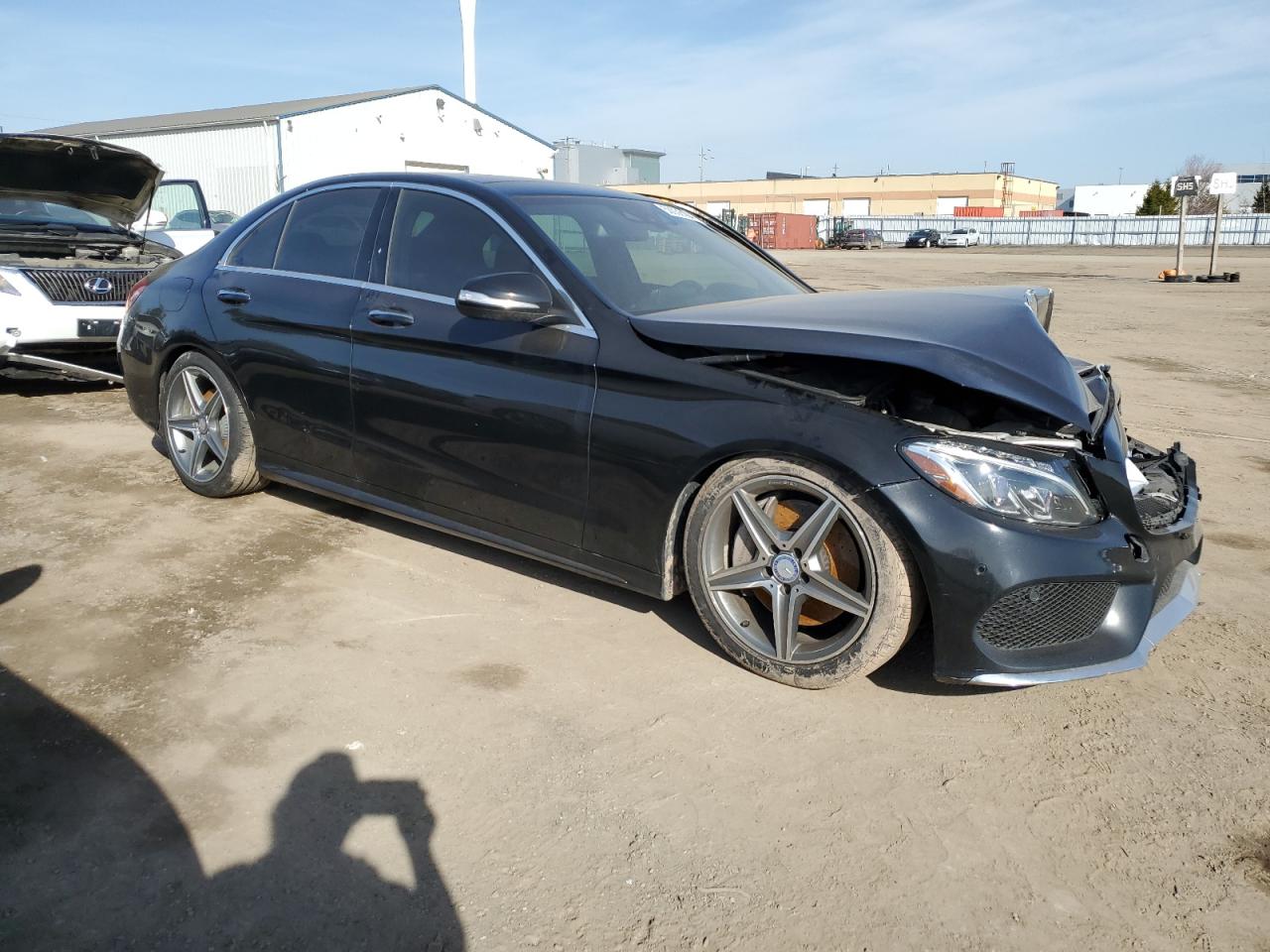 55SWF4KB7FU017045 2015 Mercedes-Benz C 300 4Matic