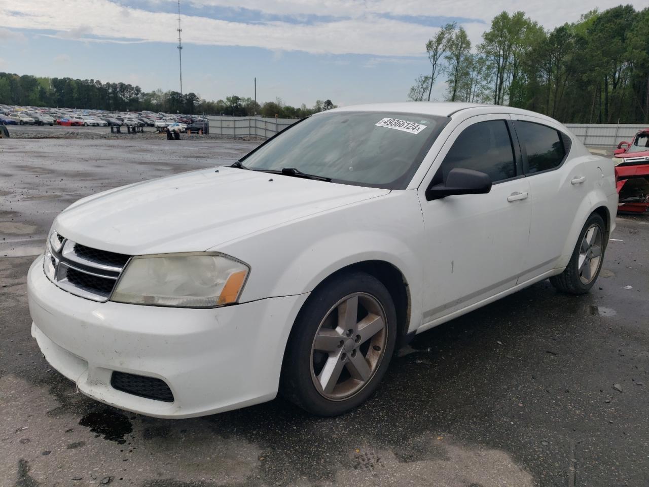 1C3CDZAB2DN565322 2013 Dodge Avenger Se