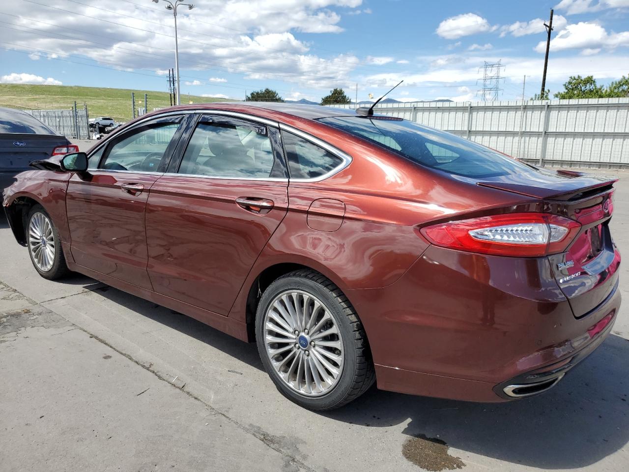 2015 Ford Fusion Titanium vin: 3FA6P0D96FR244829