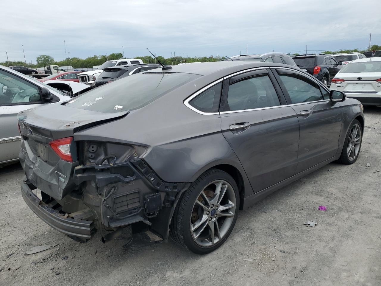 3FA6P0K9XER336981 2014 Ford Fusion Titanium