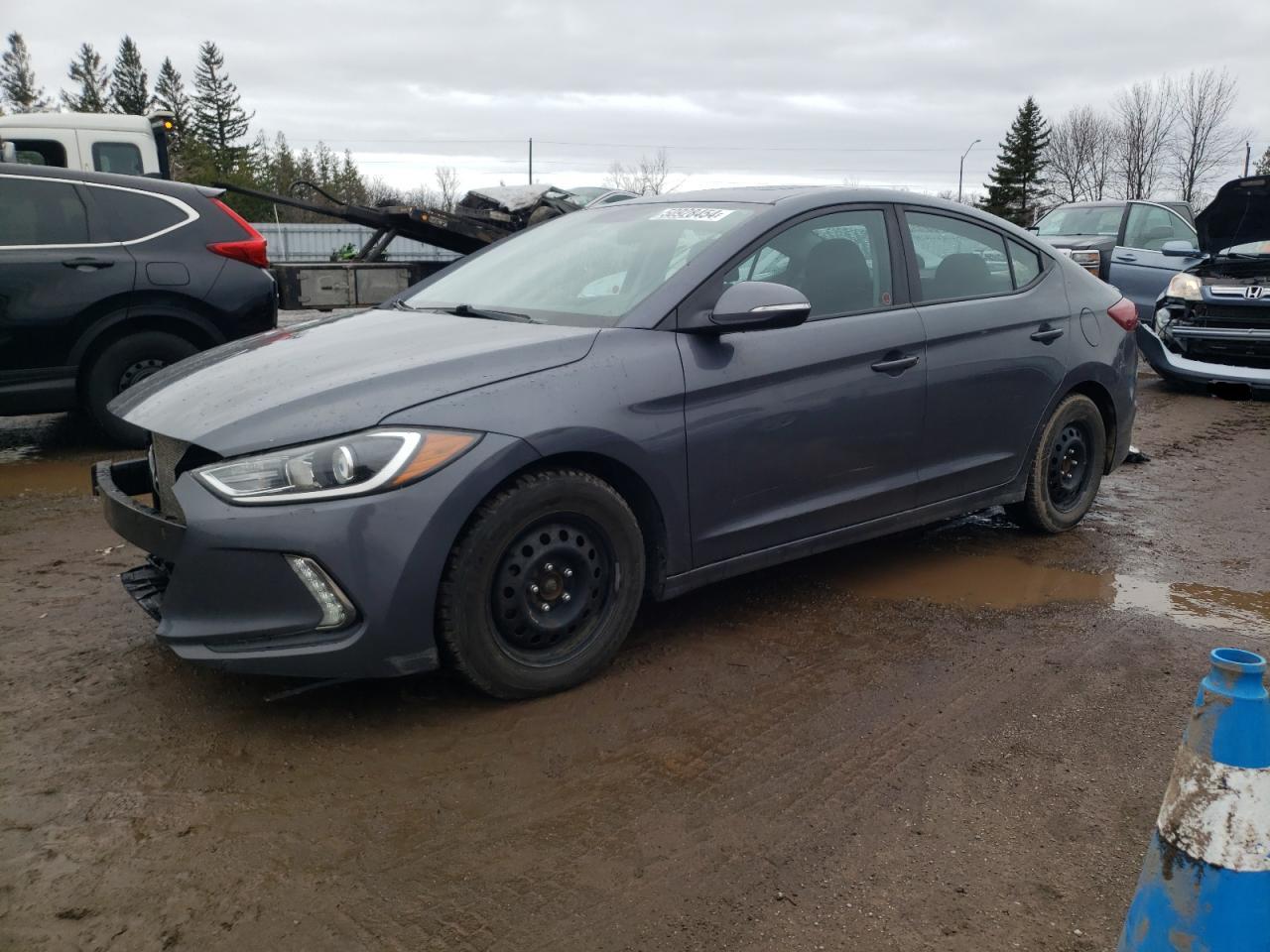 KMHD84LF7JU509316 2018 Hyundai Elantra Sel