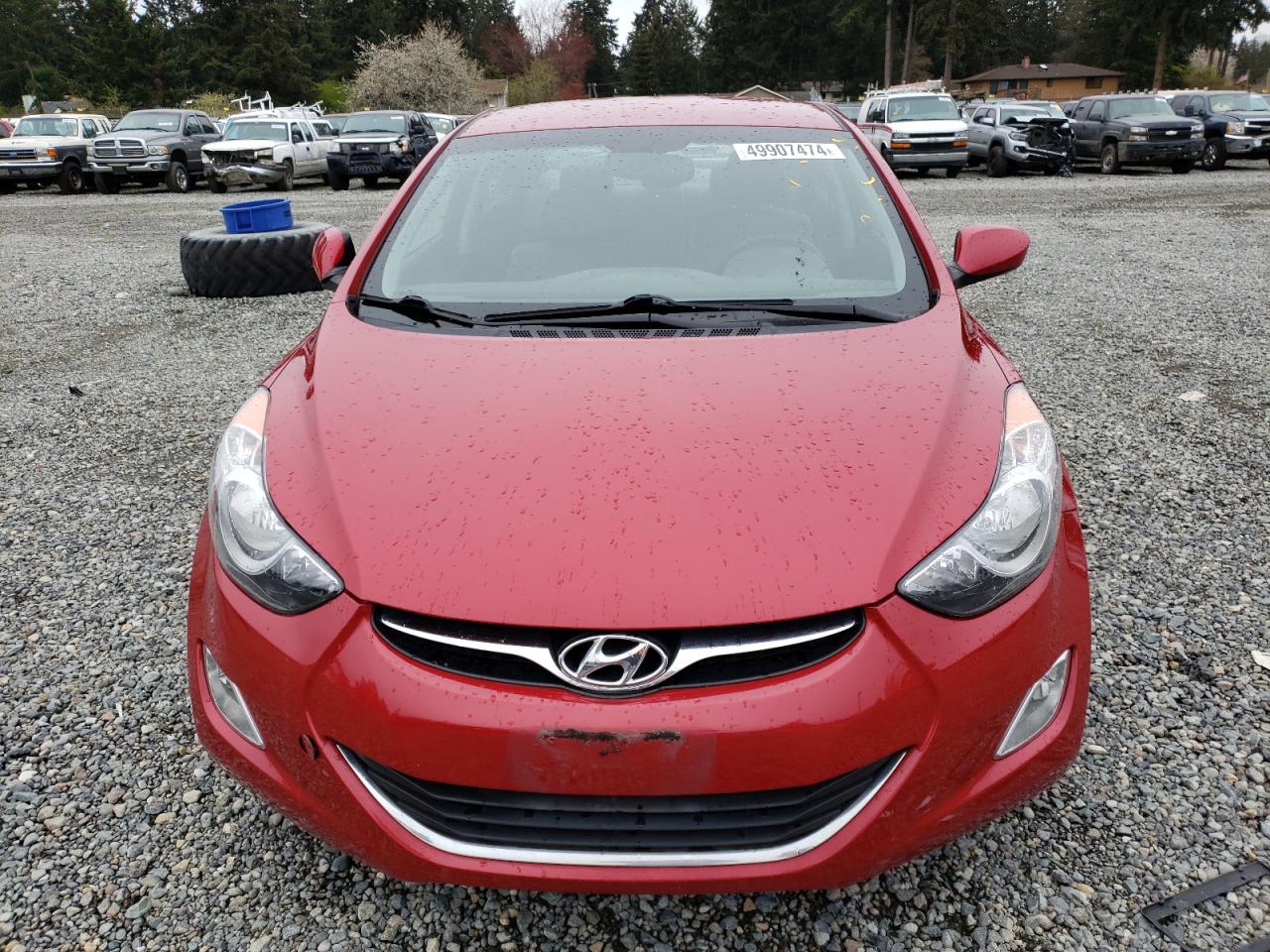 KMHDH4AE6DU947677 2013 Hyundai Elantra Gls