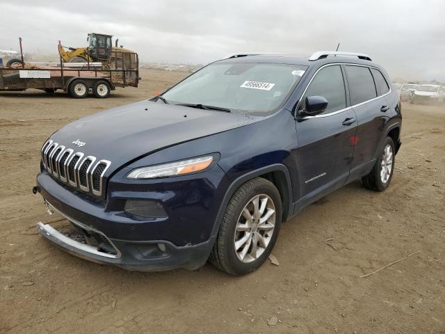 2014 Jeep Cherokee Limited VIN: 1C4PJLDS4EW283192 Lot: 49566514