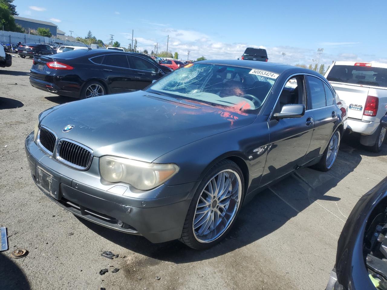 WBAGL63422DP53657 2002 BMW 745 I