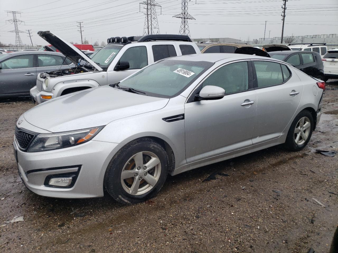 KNAGM4A7XE5458139 2014 Kia Optima Lx