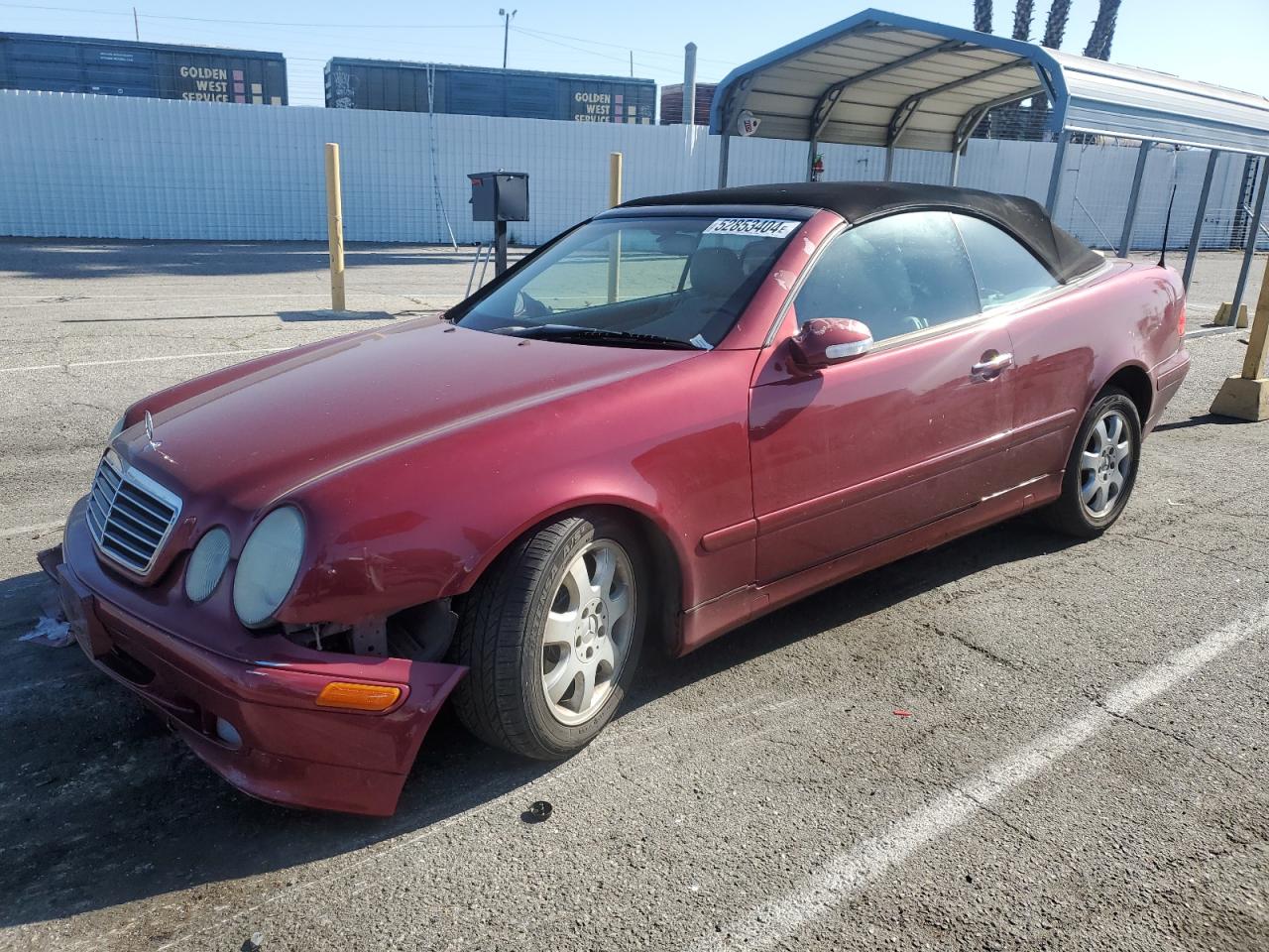 WDBLK65G81T082204 2001 Mercedes-Benz Clk 320