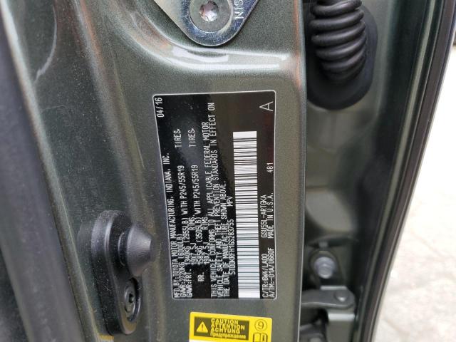 2016 Toyota Highlander Limited VIN: 5TDDKRFH1GS283755 Lot: 52115834