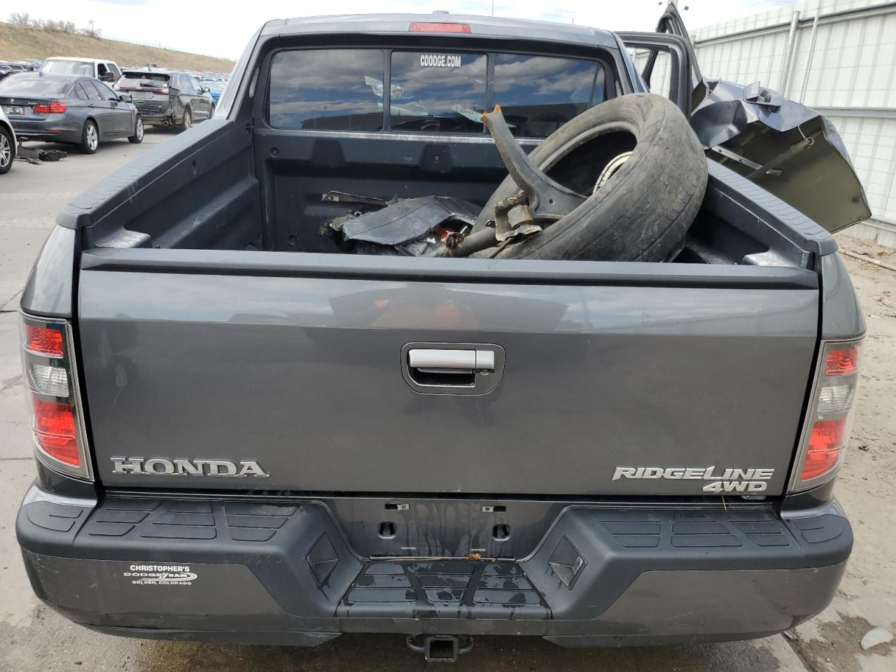 5FPYK1F5XCB460169 2012 Honda Ridgeline Rtl