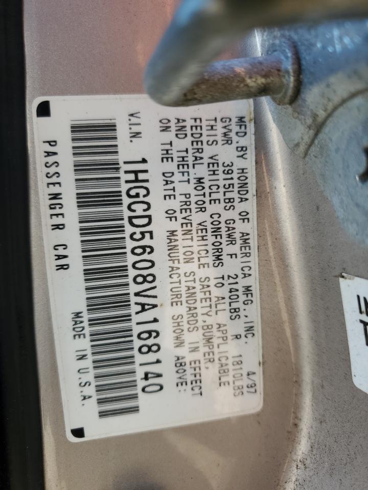 1HGCD5608VA168140 1997 Honda Accord Se