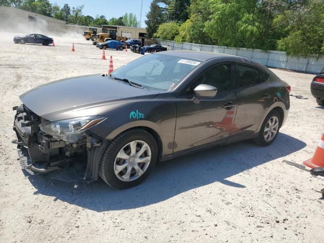 Lot #2475473127 2015 MAZDA 3 SPORT salvage car