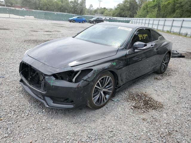 Lot #2535089133 2020 INFINITI Q60 PURE salvage car