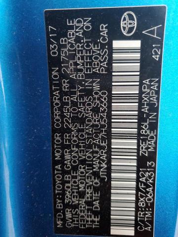 2017 TOYOTA COROLLA IM - JTNKARJE7HJ543660