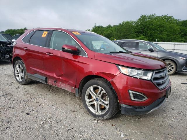 2016 Ford Edge Titanium VIN: 2FMPK4K83GBB84518 Lot: 52758594