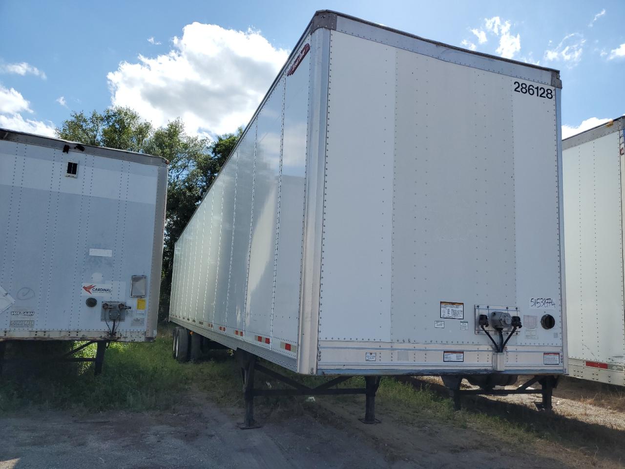 Salvage Great Dane Trailer Dry 53ft