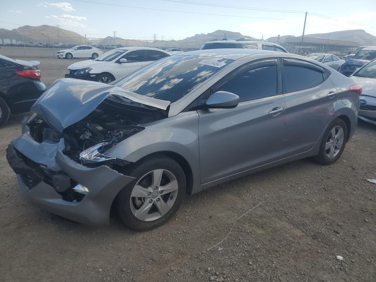 2013 Hyundai Elantra Gls vin: KMHDH4AE4DU907789