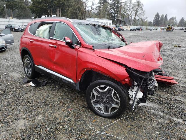 2021 Hyundai Santa Fe Limited VIN: 5NMS4DAL0MH314010 Lot: 52527844