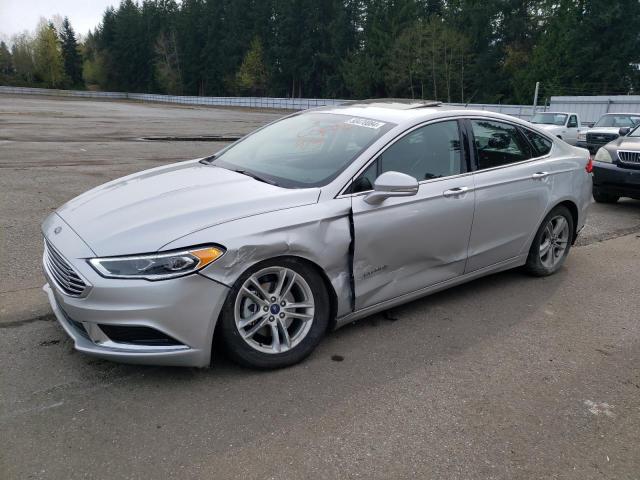 Lot #2475929849 2018 FORD FUSION SE salvage car