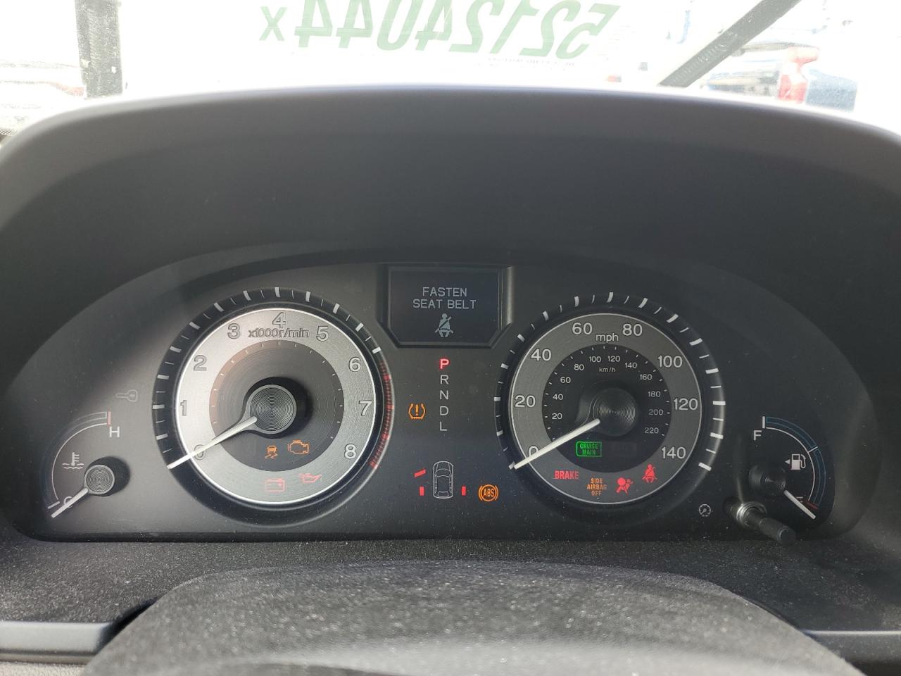 5FNRL5H91CB072586 2012 Honda Odyssey Touring