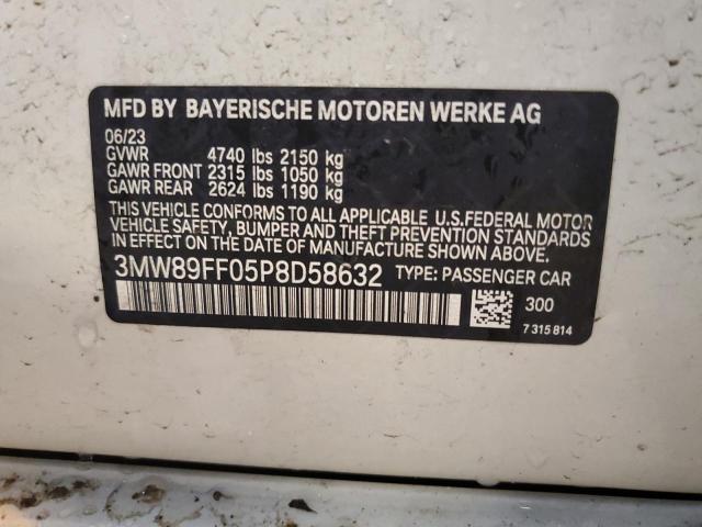 3MW89FF05P8D58632 BMW 3 Series 330XI 12