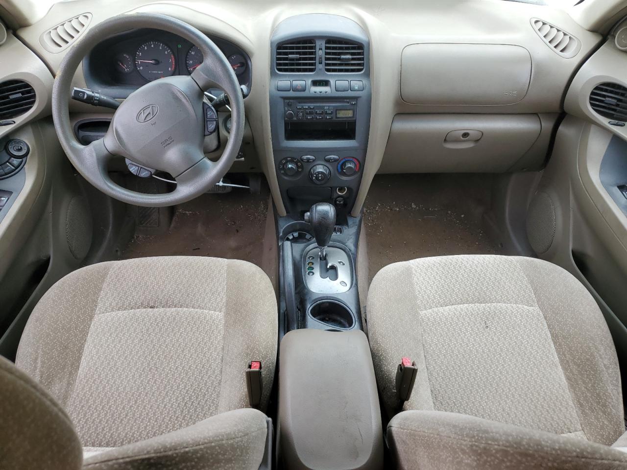 KM8SB12B14U635665 2004 Hyundai Santa Fe Gl