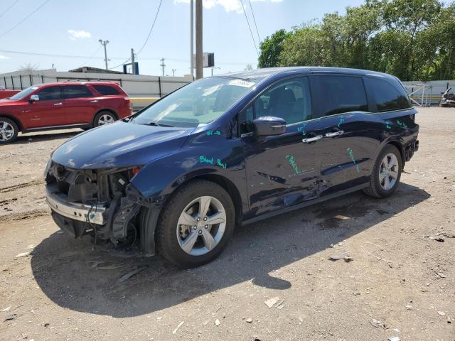 Lot #2517575996 2018 HONDA ODYSSEY EX salvage car