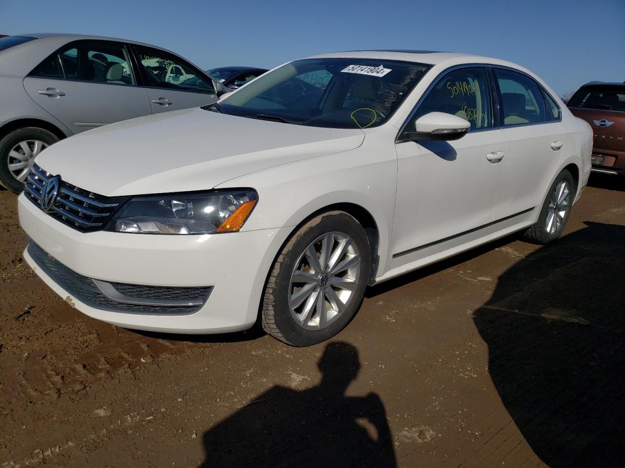 1VWCH7A33CC034375 2012 Volkswagen Passat Sel