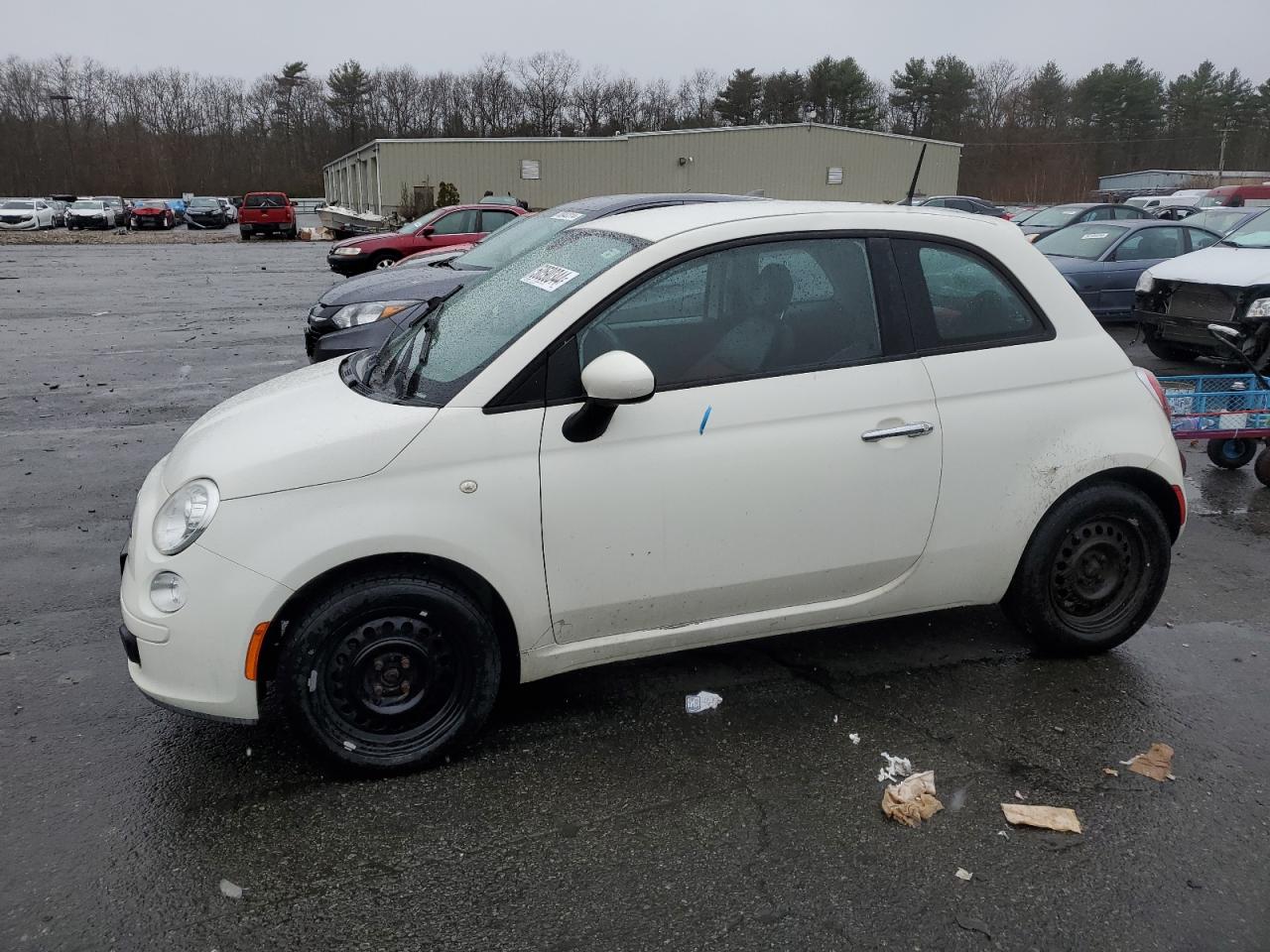 2012 Fiat 500 Pop vin: 3C3CFFAR1CT380697