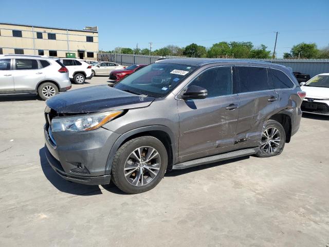 2016 Toyota Highlander Xle VIN: 5TDJKRFH2GS299448 Lot: 49558124