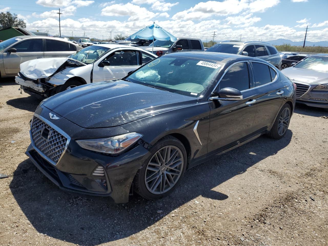 2019 Genesis G70 Elite vin: KMTG34LA0KU022580