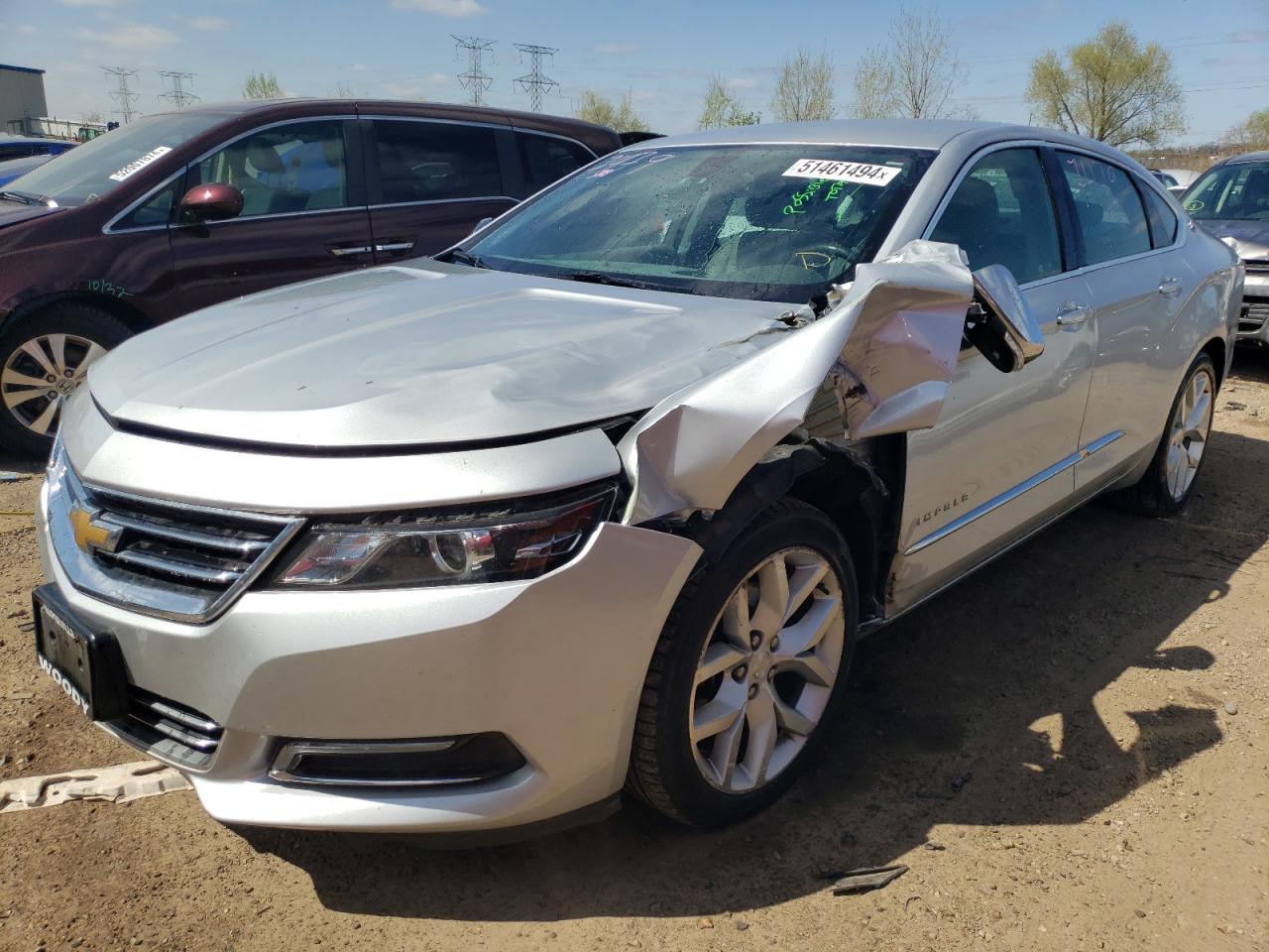 2G1125S37J9163327 2018 Chevrolet Impala Premier