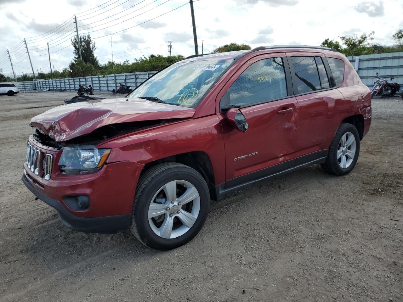 1C4NJDEB9HD204451 2017 Jeep Compass Latitude