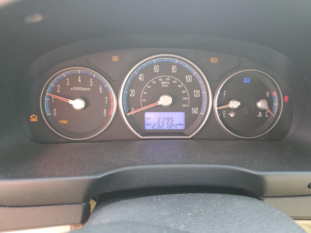 5NMSG73D69H283397 2009 Hyundai Santa Fe Gls