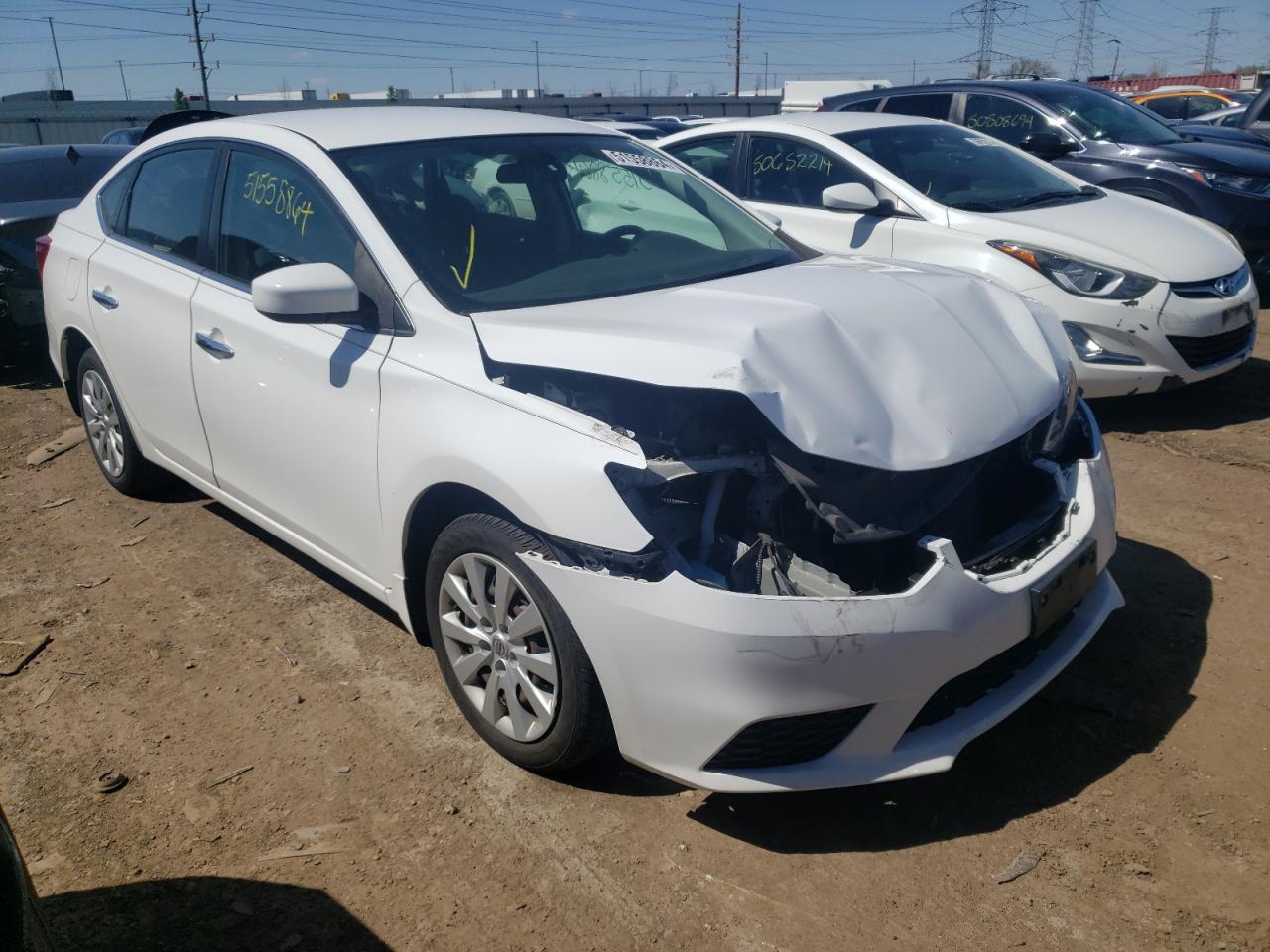 3N1AB7AP8KY252075 2019 Nissan Sentra S