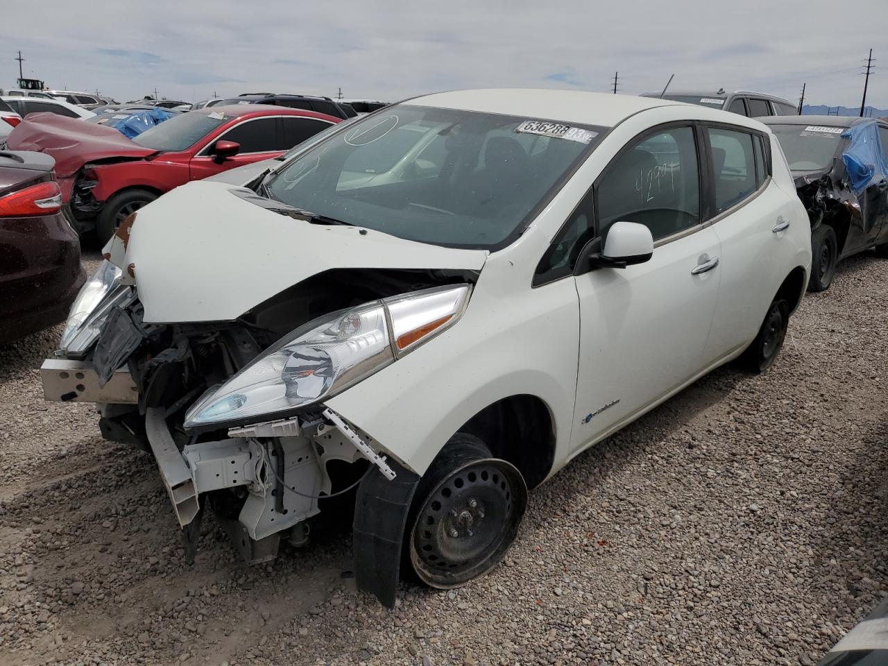 2017 Nissan Leaf S vin: 1N4BZ0CP2HC301215