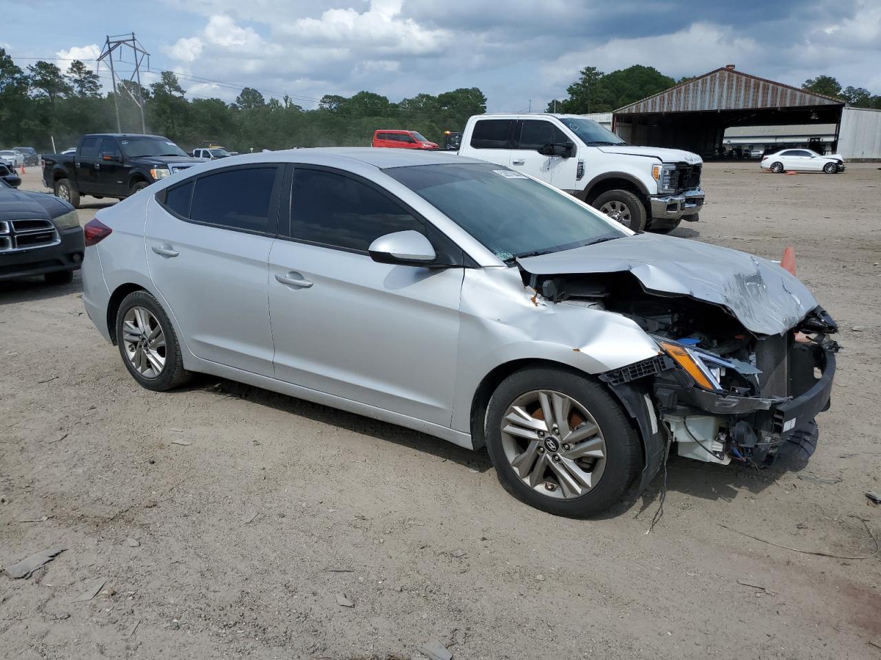 2019 Hyundai Elantra Sel vin: 5NPD84LF6KH419414