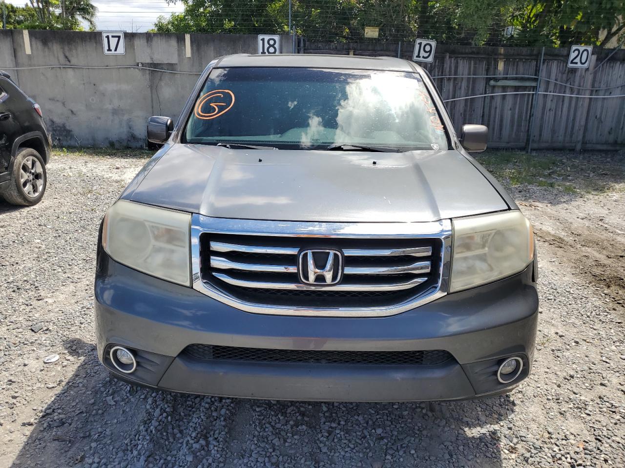 5FNYF3H54CB025881 2012 Honda Pilot Exl