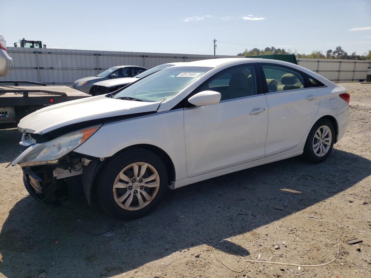 Lot #2647678600 2012 HYUNDAI SONATA GLS