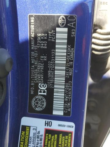 2016 TOYOTA COROLLA L - 2T1BURHE7GC531133