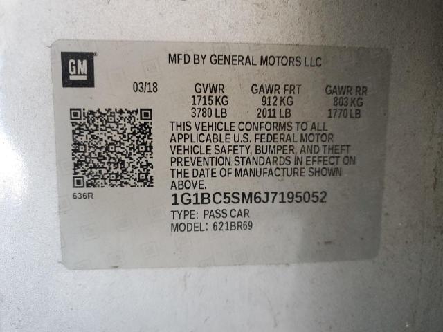 2018 CHEVROLET CRUZE LS - 1G1BC5SM6J7195052