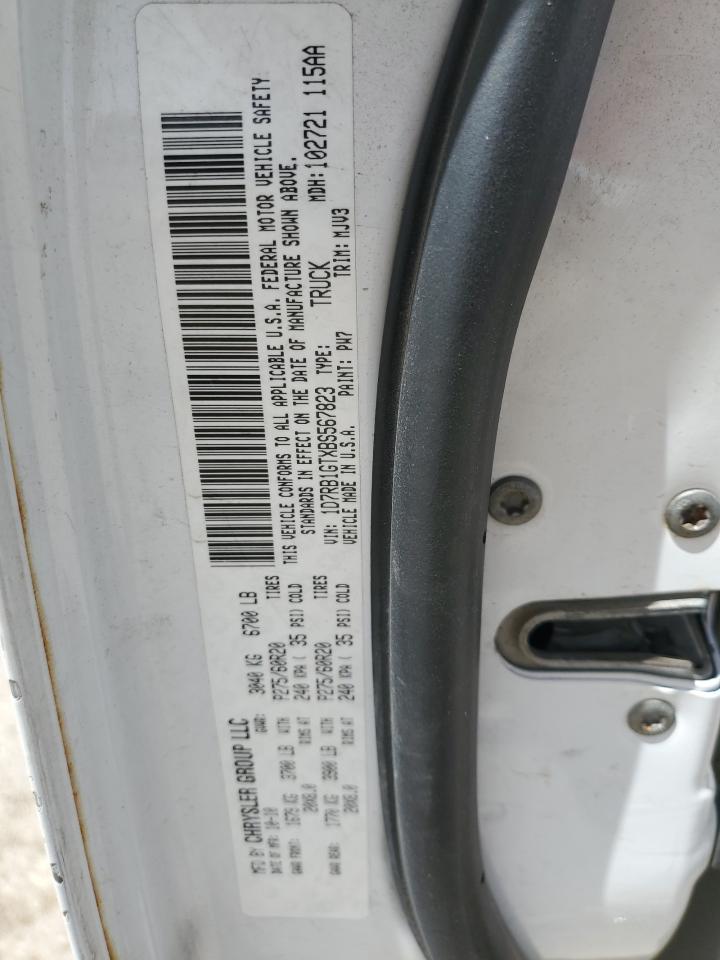 1D7RB1GTXBS567823 2011 Dodge Ram 1500