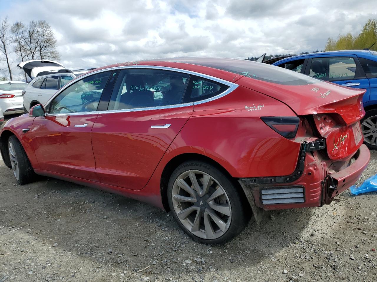 2018 Tesla Model 3 vin: 5YJ3E1EA7JF009772