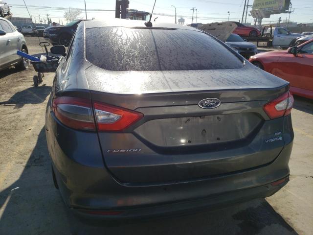 Lot #2445443870 2016 FORD FUSION SE salvage car