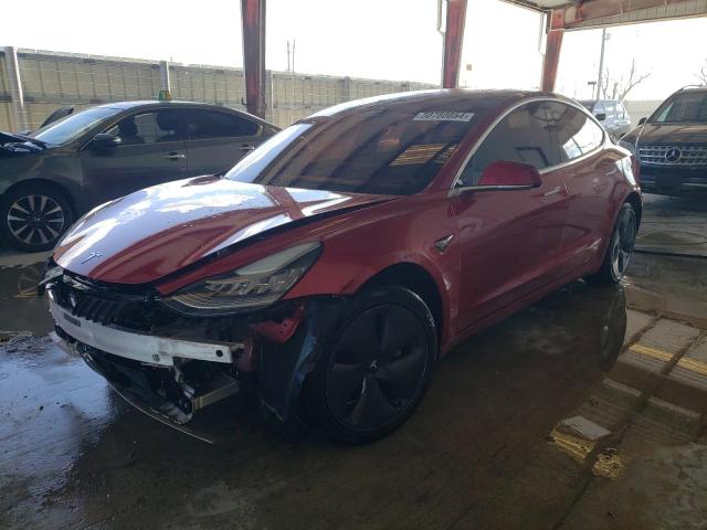 Lot #2522093734 2018 TESLA MODEL 3 salvage car